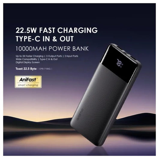 POWER BANK-ORAIMO-OPB-7100Q-10000mAh-22.5 W-BLACK / 4894947050954.