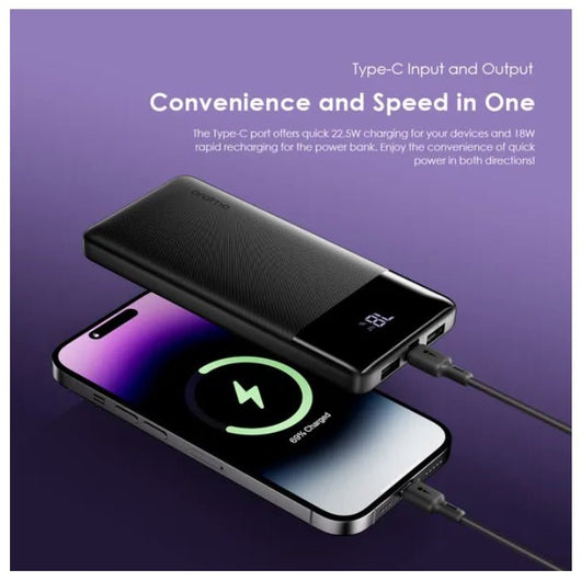 POWER BANK-ORAIMO-OPB-7100Q-10000mAh-22.5 W-BLACK / 4894947050954.