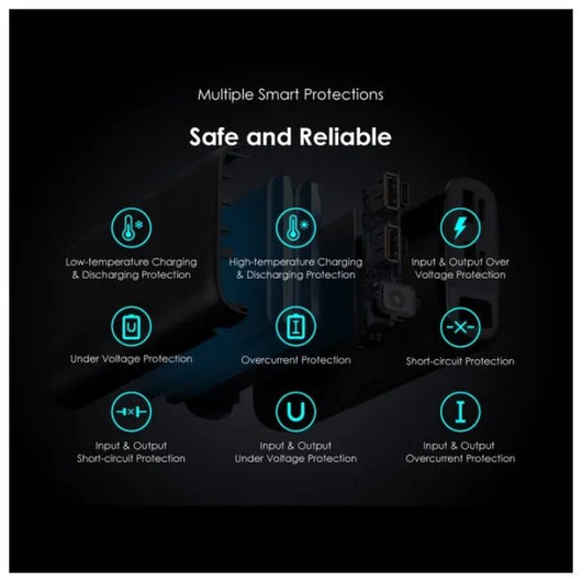 POWER BANK-ORAIMO-OPB-7204Q-20000mAh-22.5W-BLACK / 4894947018749.