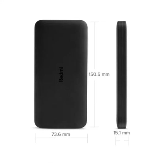 POWER BANK-Redmi-10000mAh-BLACK-6 MONTH.