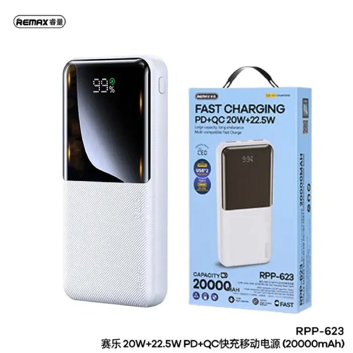 REMAX RPP-623 Power Bank Fast Charging 20,000 mAh – Smart Shop