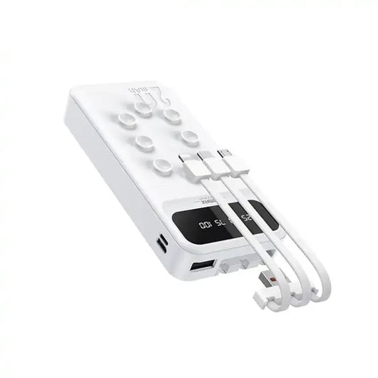 POWER BANK-VIDVIE-PB758-10000mAh 4x1-WHITE.