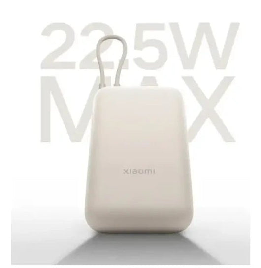 Power Bank-Xiaomi-10000mAh-22.5W-with Integrated Cable TAN.