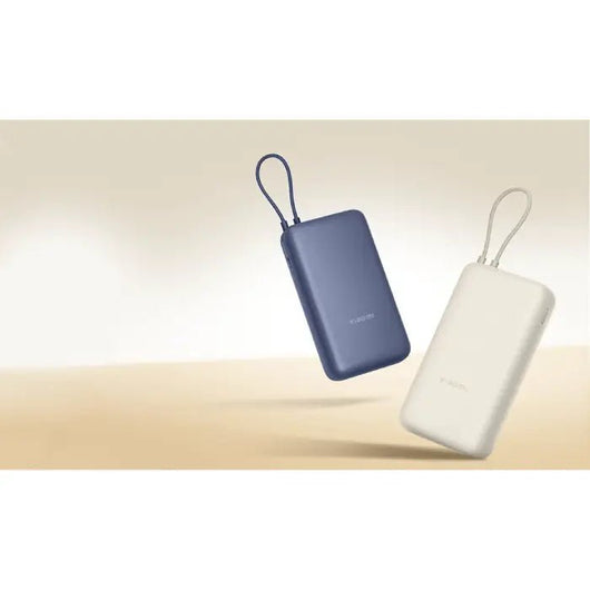 Power Bank-Xiaomi-20000mAh-33W-with Integrated Cable BLUE.