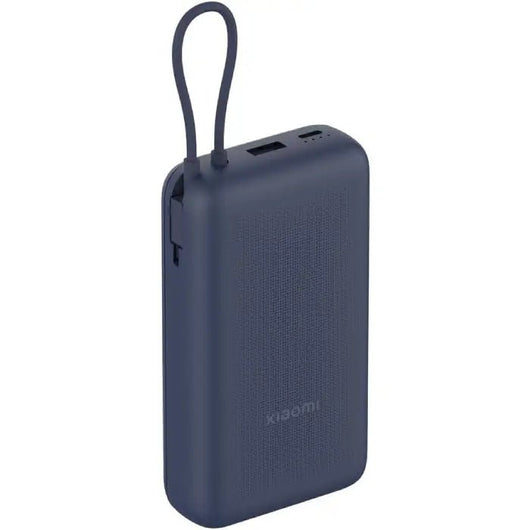 Power Bank-Xiaomi-20000mAh-33W-with Integrated Cable BLUE.