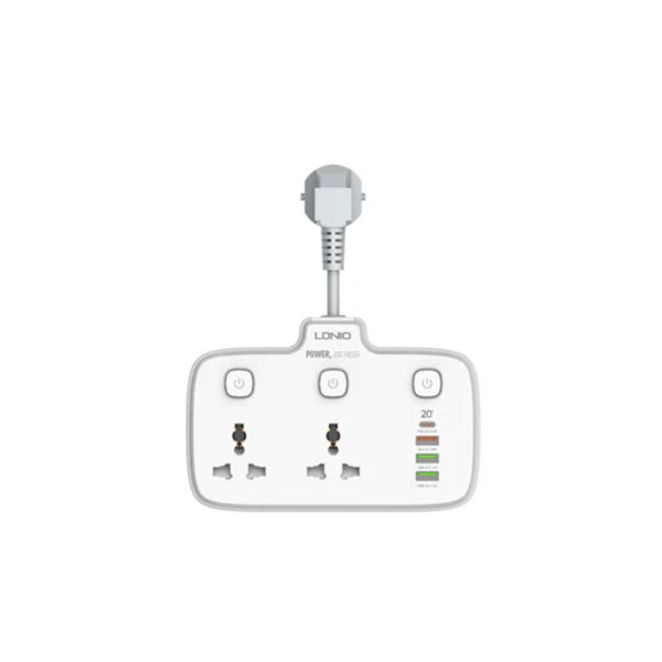 POWER SOCKT-LDNIO-SC2413 - 14 Day Warranty.