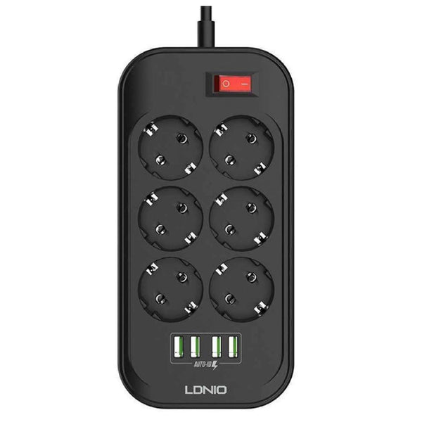POWER STRIP-LDNIO-SE6403 - 14 Day Warranty.