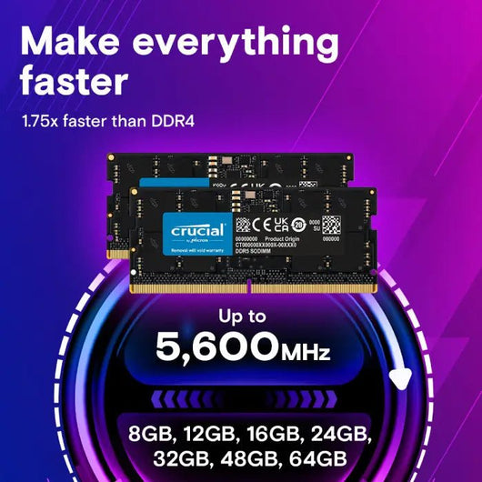 RAM-NB-DDR5-8G-5600-CRUCIAL - S.N.