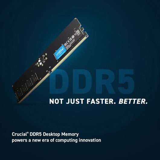 Crucial RAM 8GB DDR5 4800 MHz Desktop Memory.