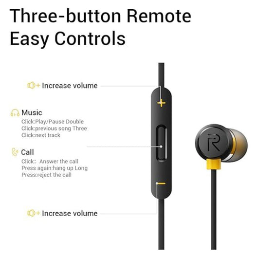 REALME-Buds 2-BLACK / RMA155.