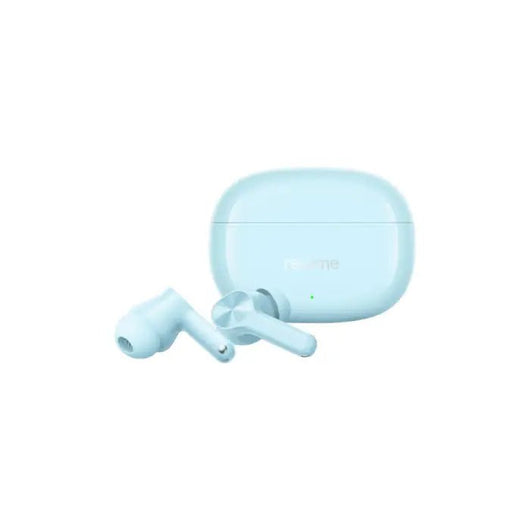 REALME Buds T200x 48 Hours Playback TWS Earbuds with Mic, IP55 Rated, Dual Device Connect - Frost Blue - Smart Shop