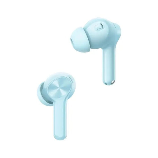 REALME Buds T200x 48 Hours Playback TWS Earbuds with Mic, IP55 Rated, Dual Device Connect - Frost Blue - Smart Shop