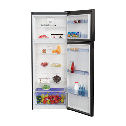Refrigerator-Beko-No Frost-408 Liters-2 Doors-Black-Turky-5Yrs / RDNE448M20B.