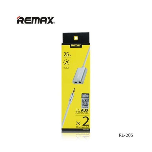 REMAX Audio Cable 3.5mm Share Jack RL-20S - Gold.
