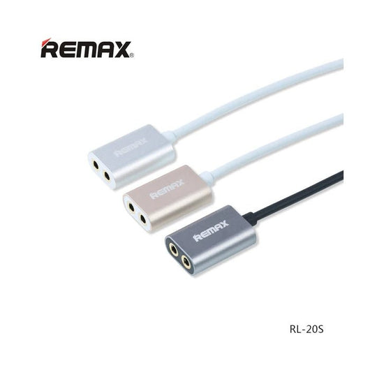 REMAX Audio Cable 3.5mm Share Jack RL-20S - Grey.