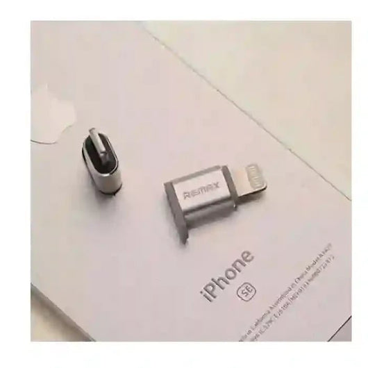 REMAX VISUAL RA-USB2 MICRO USB TO APPLE-SILVER.