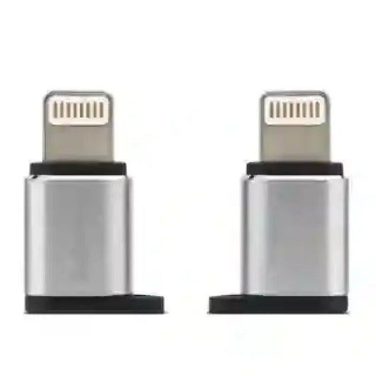 REMAX VISUAL RA-USB2 MICRO USB TO APPLE-SILVER.