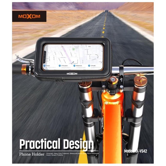 RIDER PHONE HOLDER-MOXOM-MX-VS42 - 14 Day Warranty.