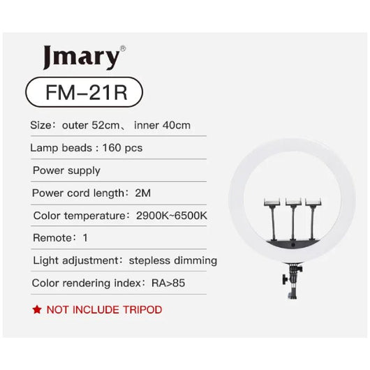 RING LIGHT-JMARY-FM-21R-21INCH - 14 Day Warranty.