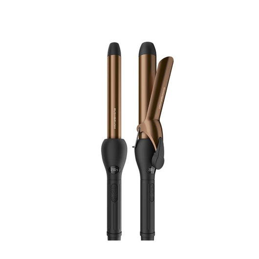 Rush Brush 5-IN-1 Spin Curler Titanium Barrel Hair Curler Bronze 5Yrs.