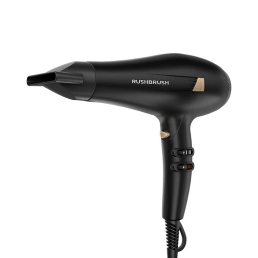 Rush Brush D3 PRO Air Styler Hair Dryer 2300W Black 5Yrs.