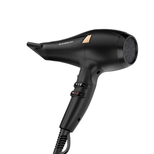 Rush Brush D3 PRO Air Styler Hair Dryer 2300W Black 5Yrs.