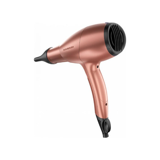 Rush Brush D3 Ultra Hair Dryer 2400 Watt Rose Gold 5Yrs.