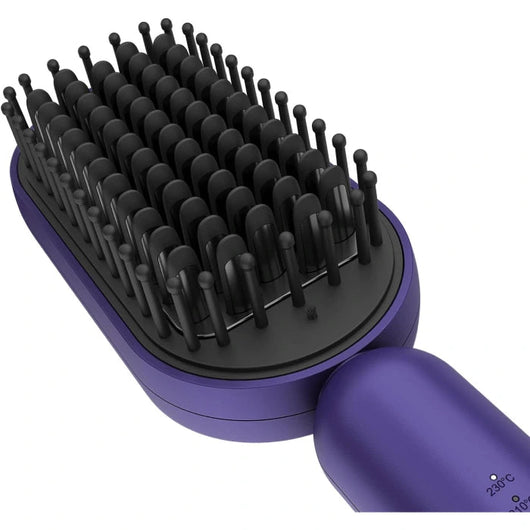 Rush Brush Hair Straightener Brush S3 Lite Purple 5Yrs.