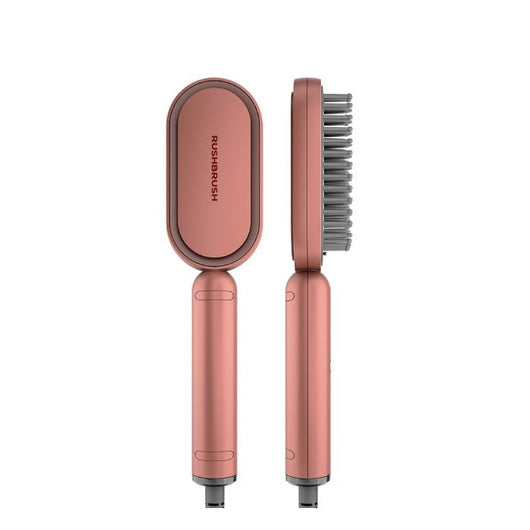 Rush Brush Hair Straightener Brush S3 Lite Rose Gold 5Yrs.