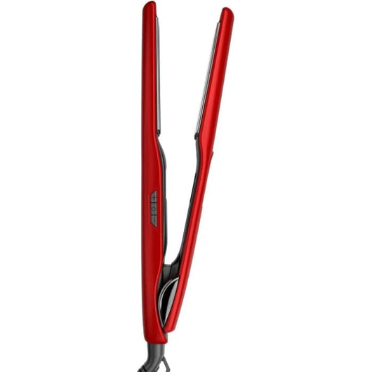 Rush Brush-Hair Straightener LED-Titanium Plates-Red-5Yrs / X2 Max.