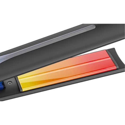 Rush Brush Hair Straightener X2 Infra Revolver Black 5Yrs.