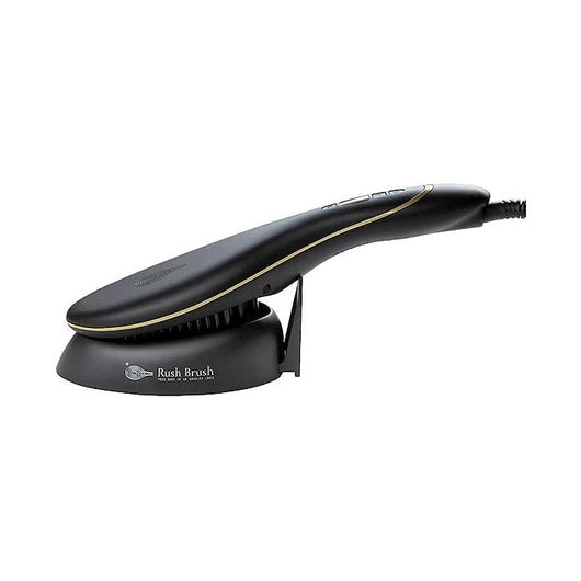 Rush Brush S3 Hair Straightening Brush Black S3.