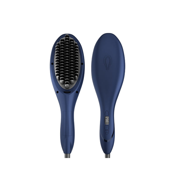 Rush Brush S3 Hair Straightening Brush Navy 1Yrs.