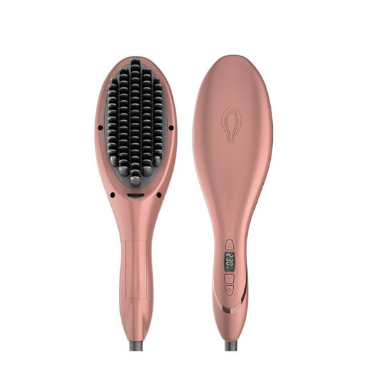 Rush Brush S3 Hair Straightening Brush Rose Gold 1Yrs.