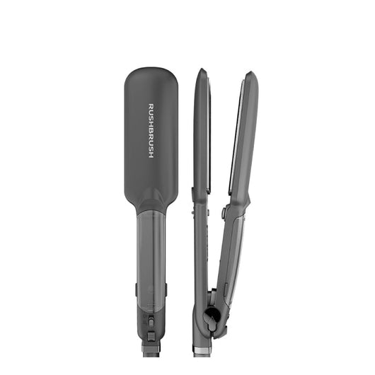 Rush Brush Steam Hair Straightener RB-X6 Grey 5Yrs.