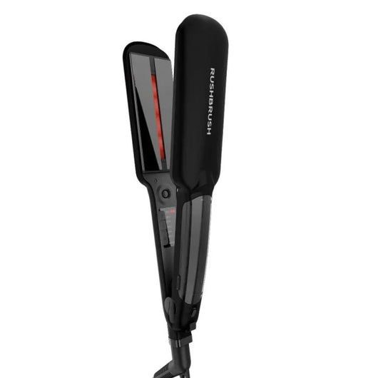 Rush Brush-Steam Hair Straightener-Steam-Black-5Yrs / RB-X6.
