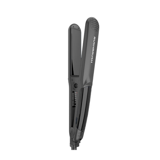 Rush Brush X5 Steamer Hair Straightener Black 5Yrs.