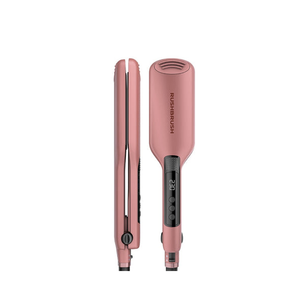Rush Brush-Hair Straightener-Extra Wide Ceramic-LED-Rose Gold-China-5Yrs / X1 Wide 