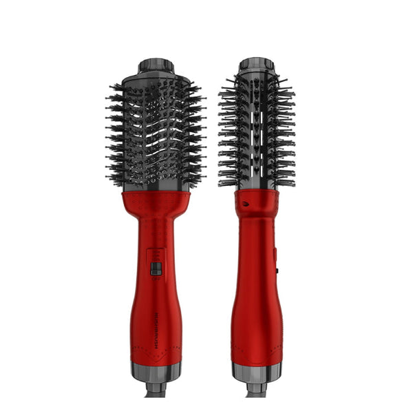 Rush Brush-Hair Straightener Brush-1300 Watt-Red-5Yrs / V2 Pro 