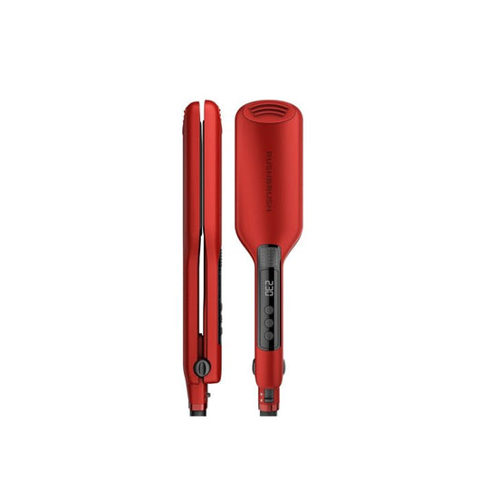 RushBrush X1 Wide Hair Straightener Red 5Yrs.