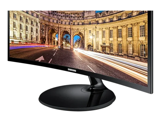 Samsung 27 Inch Curved Monitor FHD (1920 x 1080) 60Hz VA 4MS GTG - LC27F390FHMXZN.