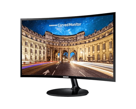Samsung 27 Inch Curved Monitor FHD (1920 x 1080) 60Hz VA 4MS GTG - LC27F390FHMXZN.