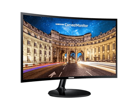 Samsung 27 Inch Curved Monitor FHD (1920 x 1080) 60Hz VA 4MS GTG - LC27F390FHMXZN.