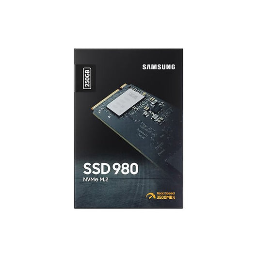 Samsung 980 250GB SSD NVMe M.2 Internal Soild State Drive.