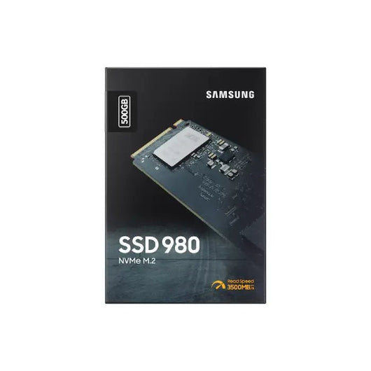Samsung 980 500GB SSD NVMe M.2 Internal Soild State Drive.