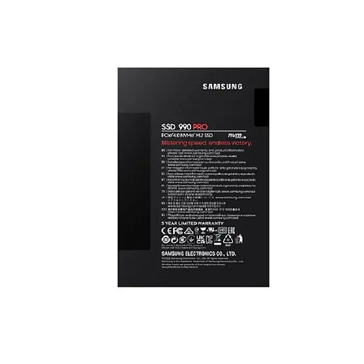 Samsung 990 PRO 1TB M.2 Nvme M.2 2280 Internal Solid State Drive SSD - MZ-V9P1T0BW.