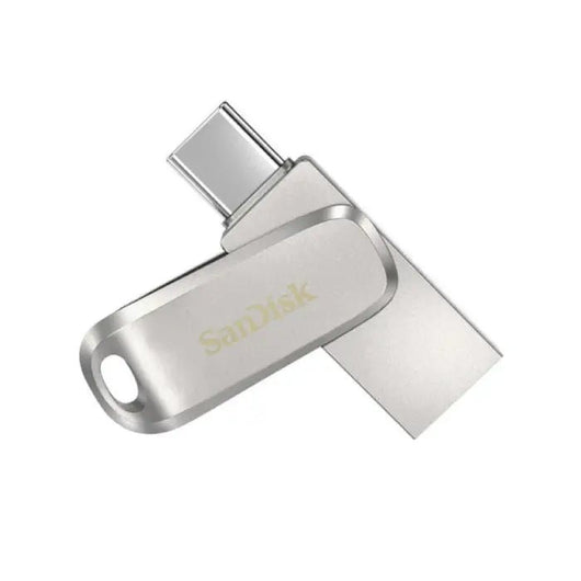 Sandisk Flash Memory 128GB Ultra Dual Drive Luxe Type C - SDDDC4-128G-G46 - Silver.