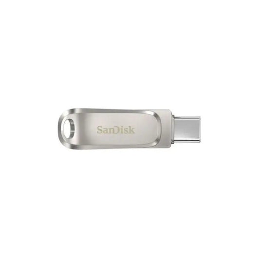 Sandisk Flash Memory 128GB Ultra Dual Drive Luxe Type C - SDDDC4-128G-G46 - Silver.