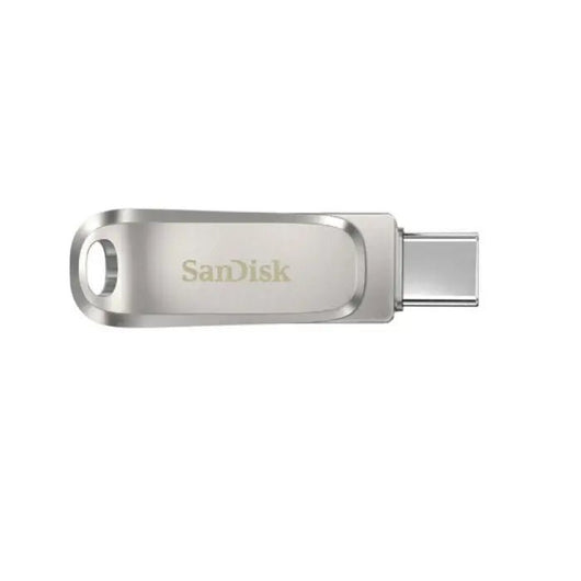 Sandisk Flash Memory 256GB Ultra Dual Drive Luxe Type C, SDDDC4-256G-G46 - silver.