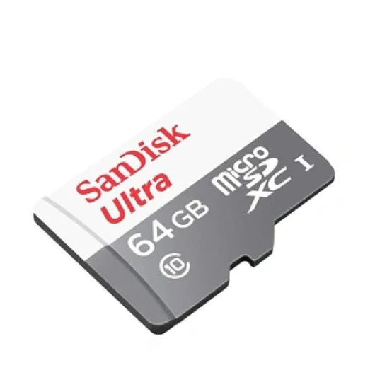 SANDISK Ultra 64GB 80MB/s UHS-I MicroSDXC Memory Card Class 10.